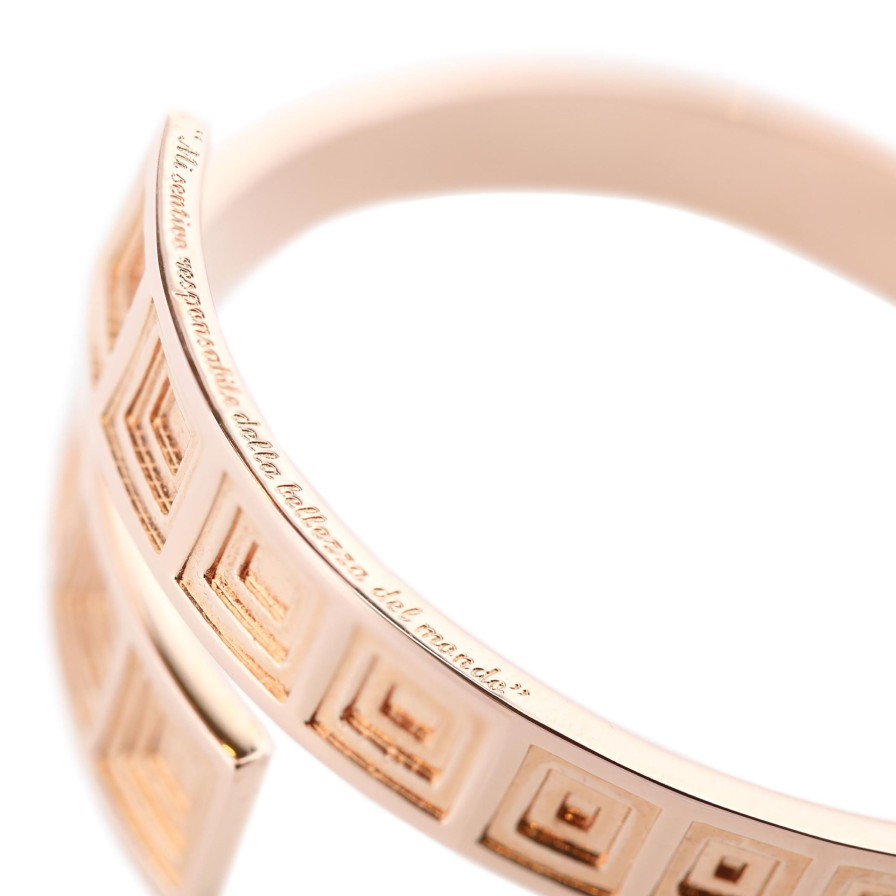 Bracciali CoRo Jewels | Bracciale Pantheon Bronzo Placcato Oro Rosa