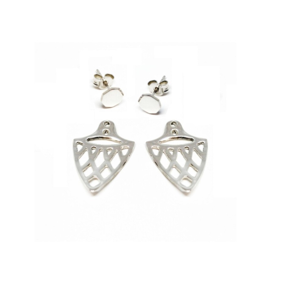 Orecchini CoRo Jewels | Ear Jacket Hangar Argento 925