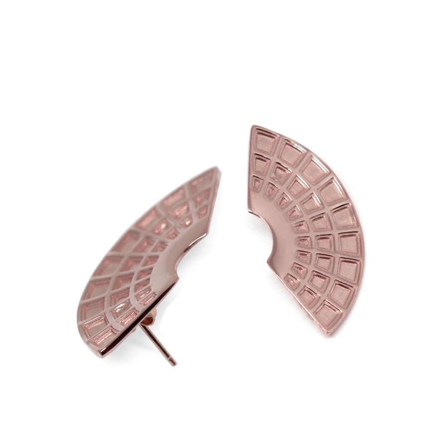 Orecchini CoRo Jewels | Orecchini Pantheon In Argento Placcato Oro Rosa