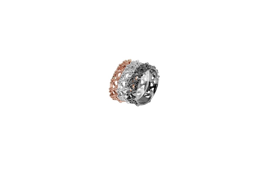 Anelli CoRo Jewels | Anello Little Beam Argento 925