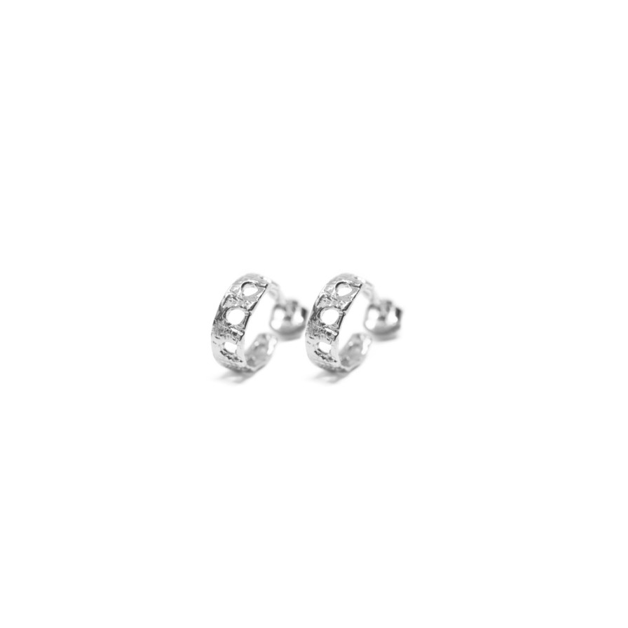 Orecchini CoRo Jewels | Cerchietti Acquedotto Argento 925