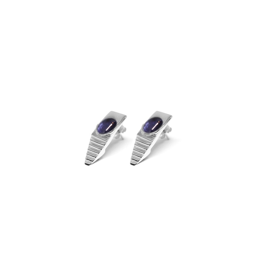 Orecchini CoRo Jewels | Orecchini Casa Malaparte In Argento925 Con Iolite